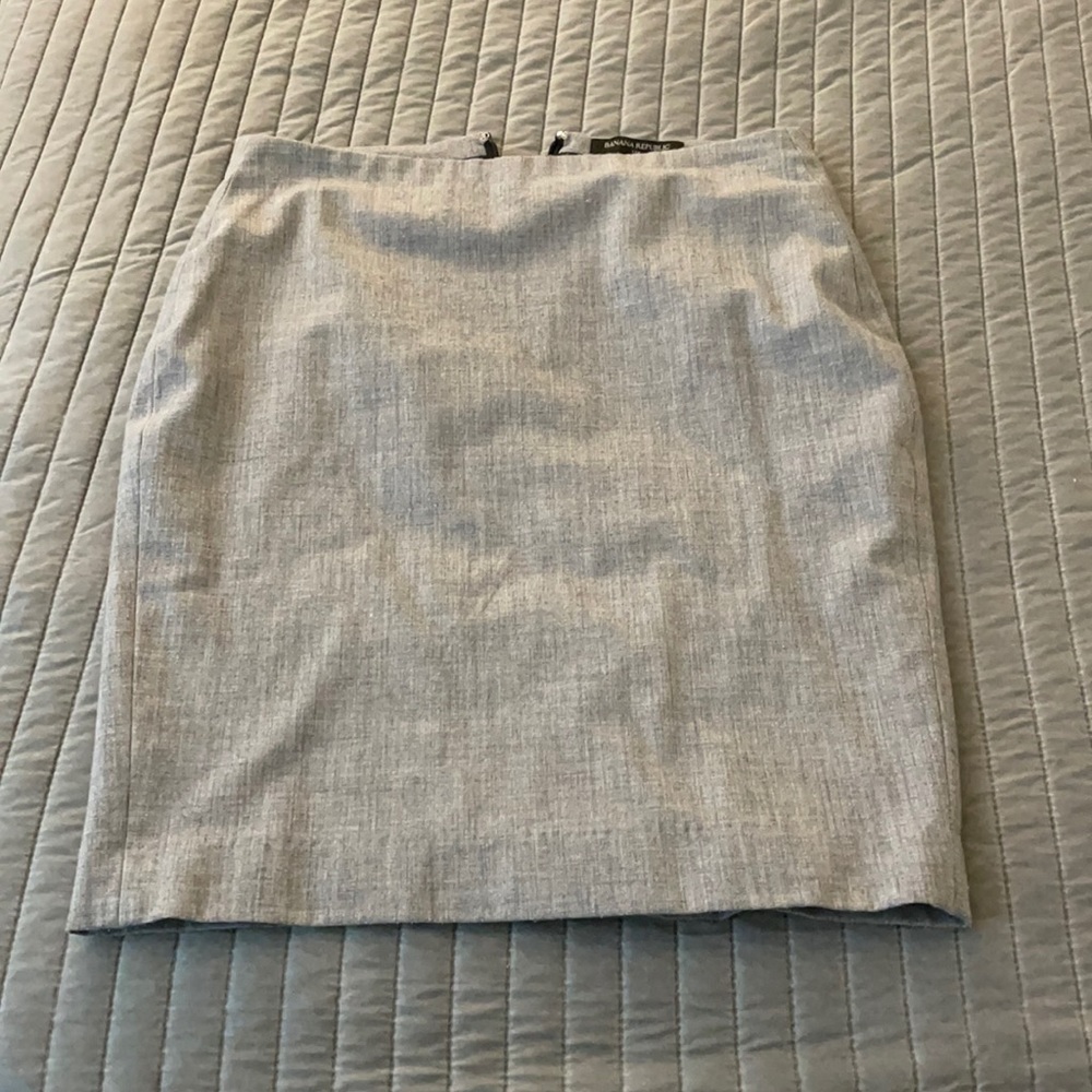 Grey Suit Skirt